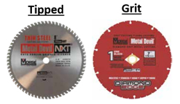 Tipped vs Grit